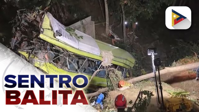 17 patay matapos mahulog sa bangin ang isang pampasaherong bus sa Antique;