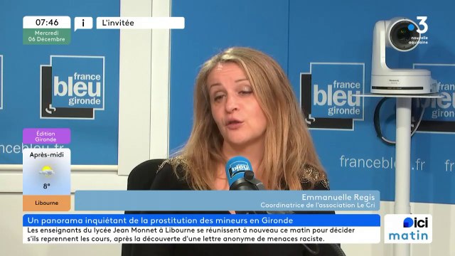 Emmanuelle Regis, coordonnatrice de l'association Le Cri