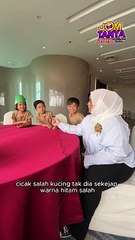 cuba suruh penguin bukak baju, confirm sentiasa putih #bintangkecilmy #streetinterview #tekateki