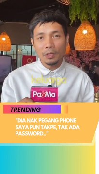 Mark Adam tak berahsia dengan isteri dan berpendapat suami isteri harus berkomunikasi serta tahu apa pasangan buat. Password pun tak letak di phone katanya