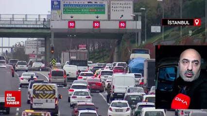 İstanbul'un trafik yoğunluğunda önlenemeyen artış