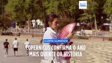 2023 é o ano mais quente da história, afirma o Copernicus