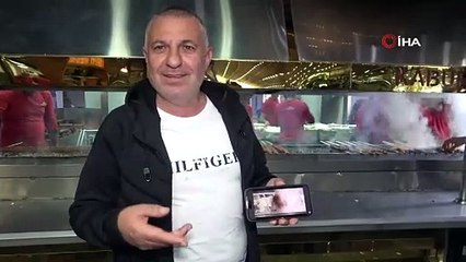 Kebaba olan aşkından şarkı yazdı, klip çekti