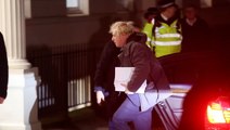 Boris Johnson arrives at the Covid Inquiry ahead of two-day grilling