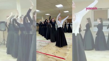 Balkar Türklerinden Kafkas dansı büyük ilgi gördü!