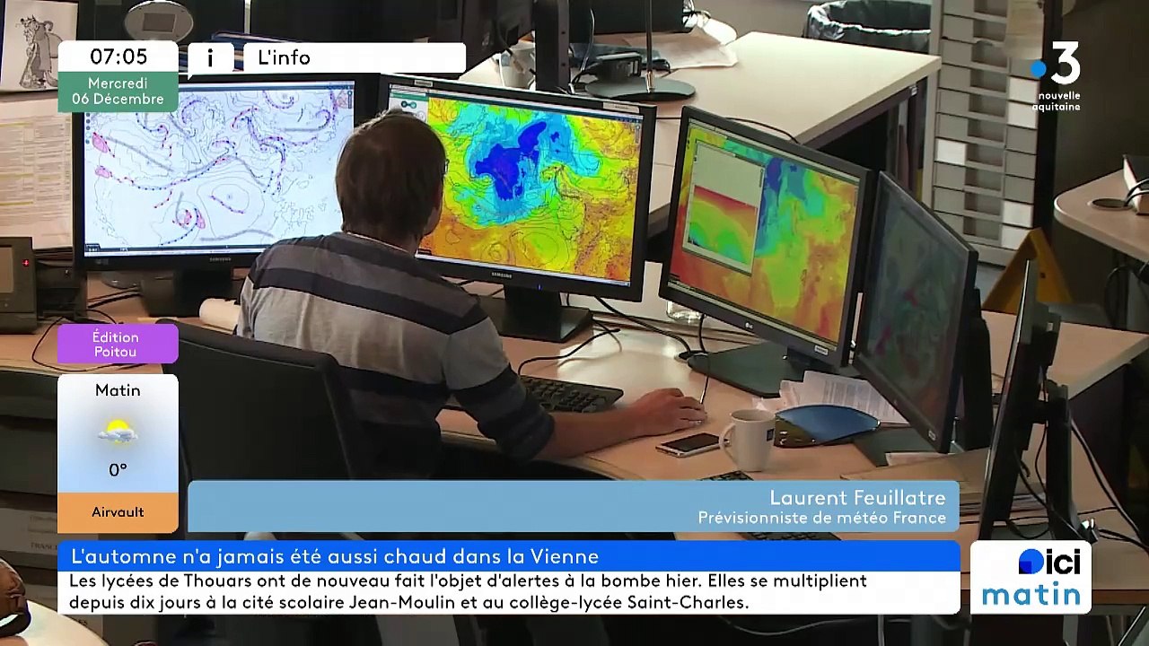 06/12/2023 - Le 6/9 de France Bleu Poitou en vidéo