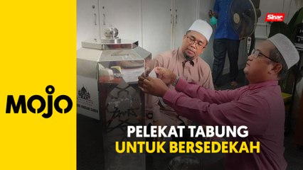 Masjid Zahir perkenal pelekat khas, galak budaya sedekah