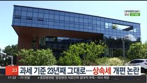 과세 기준 23년째 그대로…상속세 개편 논란