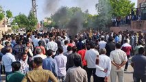 सुखदेवसिंह गोगामेड़ी की हत्या के विरोध में नागौर में विरोध प्रदर्शन