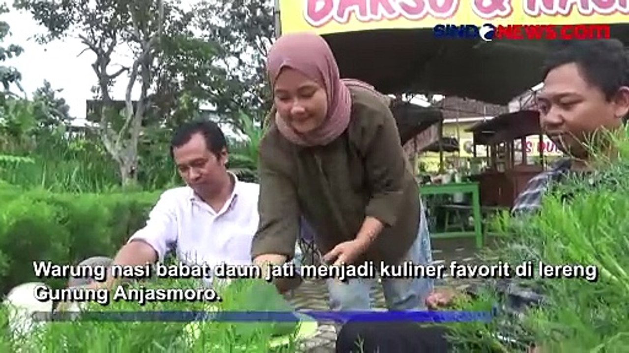 Menikmati Kuliner Nasi Babat Daun Jati Khas Lereng Gunung Anjasmoro