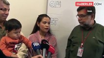 Filipinli anne 11 yıldır beklediği bebeğini Eskişehir'de kucağına aldı