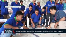 Warga Binaan Lapas Kedungpane Semarang Dilatih Merakit Baja Ringan
