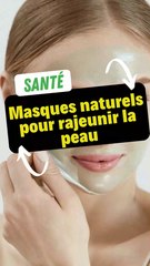 Ces masques naturels pour rajeunir la peau