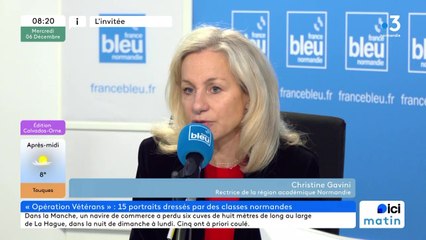 L'opération "Vétérans" de France Bleu, "une magnifique initiative" pour la rectrice de l'Académie de Normandie