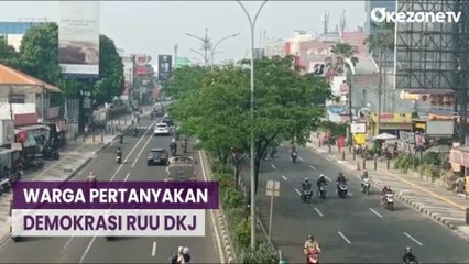 RUU DKJ! Gubernur DKI Jakarta akan Dipilih Presiden, Demokrasi Dipertanyakan