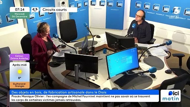 A Vercheny dans le Diois, Le Petit Tourneur et ses jolis objets utilitaires en bois locaux