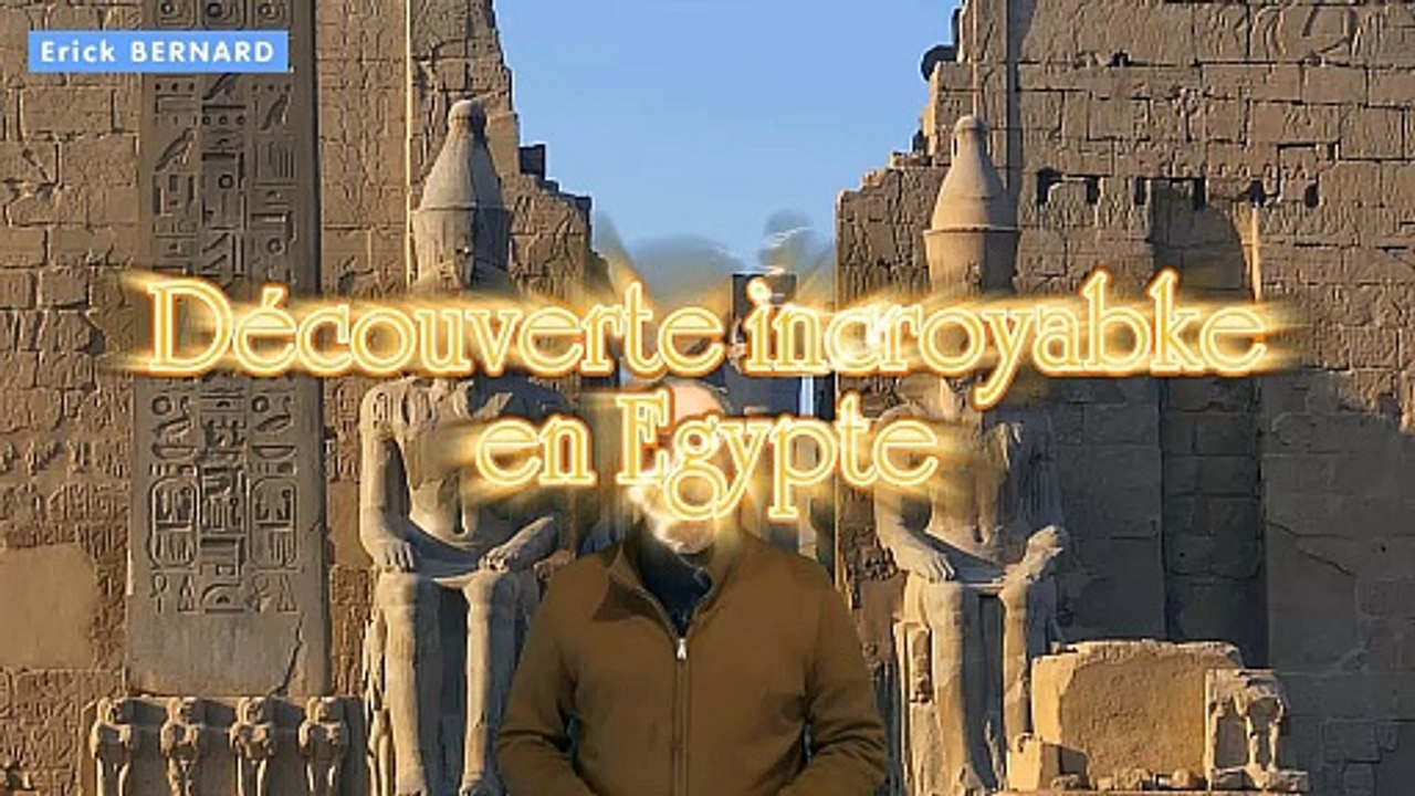 Découverte incroyable en Egypte