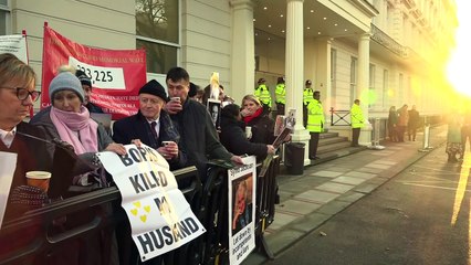 Families of Covid victims confront Johnson at Inquiry