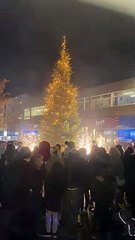 Mexborough Christmas lights switch on 2023
