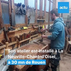 Portrait. Raphaël Garner, 25 ans, est ébéniste près de Rouen