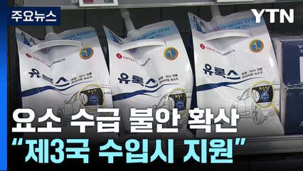 "요소 1통씩만 판매"...정부 "제3국 수입시 지원금" / YTN