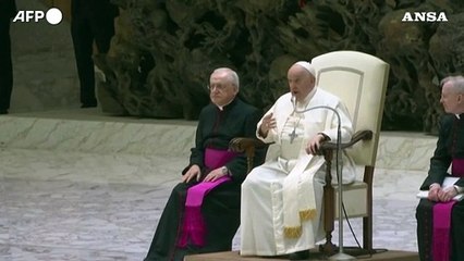 Papa Francesco: "Sto molto meglio ma fatico se parlo troppo"
