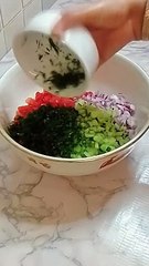 salade de tomate et concombre rrecette simple