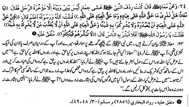ALLAH KA BANDON PAR KIA HAQ HAI AUR BANDON KA ALLAH PAR KIA HAQ HAI (24)