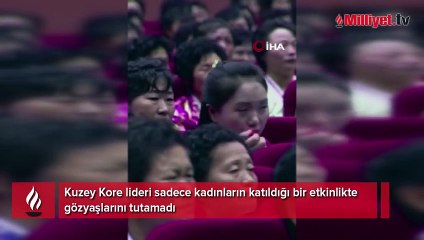 Kim ağladı, dünya şaşkın! Salonda sadece kadınlar vardı