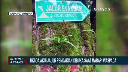 Alasan BKSDA Buka Jalur Pendaki Gunung Marapi saat Status Waspada
