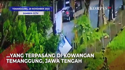 Baliho Kampanye Caleg di Temanggung Diduga Dirusak, Aksi Pelaku Terekam CCTV