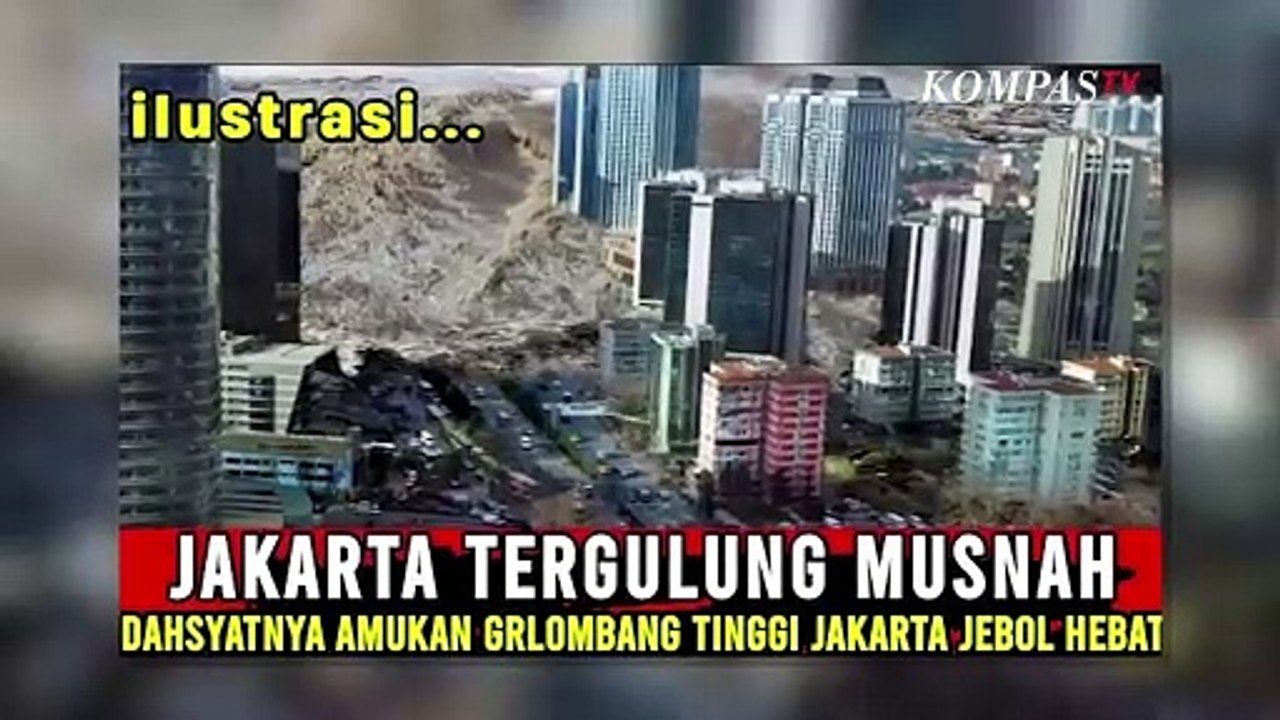 Jakarta Tenggelam Akibat Terjangan Tsunami | NEWS OR HOAX