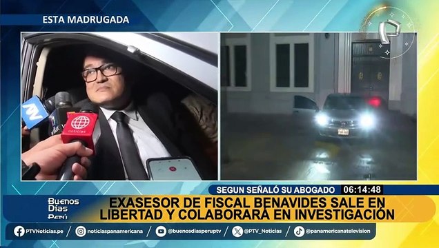 Jaime Villanueva: liberan al exasesor de Patricia Benavides y colaborará en investigación