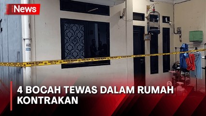 4 Bocah Ditemukan Tewas dalam Rumah di Jagakarsa, Warga Mencium Aroma Busuk