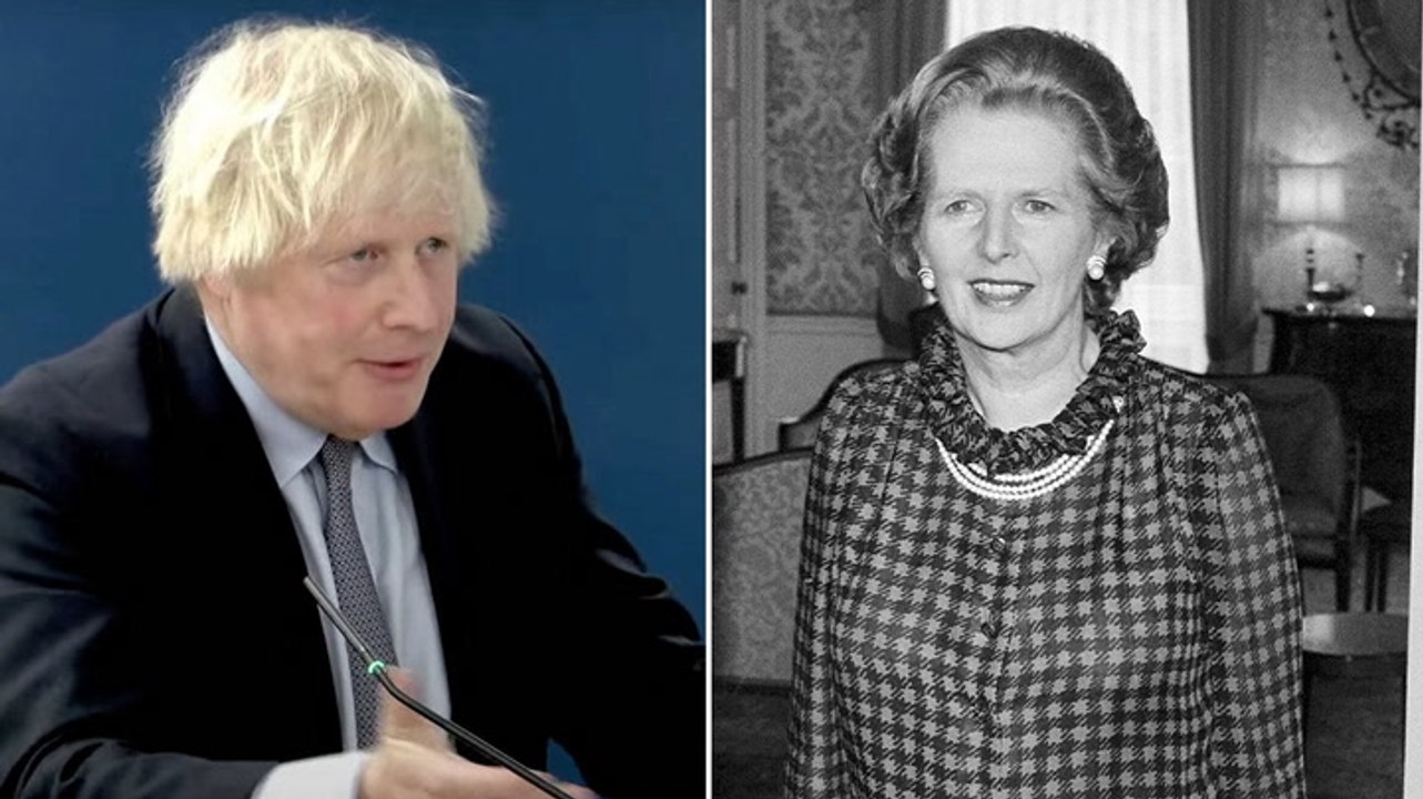 Boris Johnson claims Margaret Thatcher aides would have sent ‘fruity’ WhatsApps