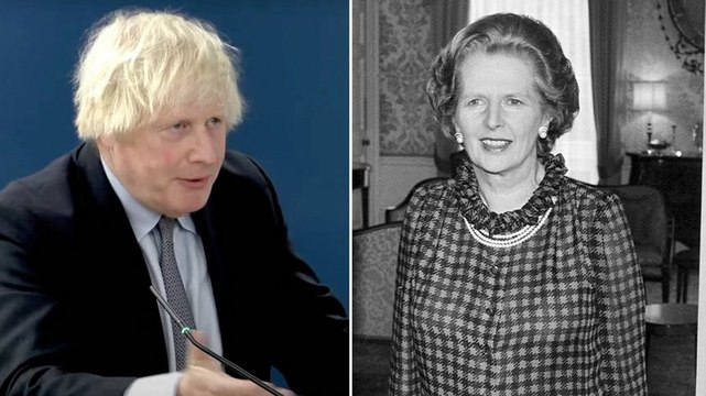 Boris Johnson claims Margaret Thatcher aides would have sent ‘fruity’ WhatsApps