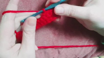 كبفبة عمل السطر الثانى من غرزة الحشو فى الكروشيه بطريقة سهله وبسيطه