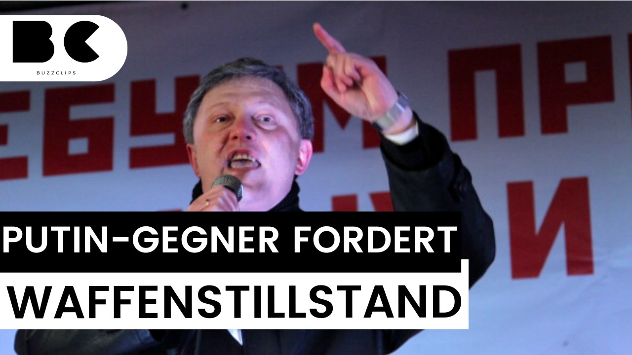 Putin-Konkurrent fordert Waffenstillstand mit der Ukraine