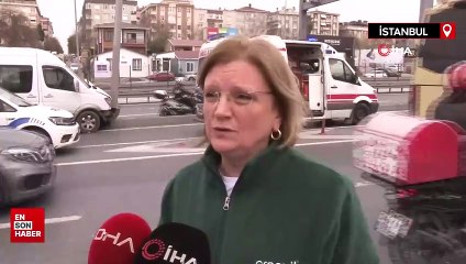 İstanbul'daki servis şoförü, direksiyon başında felç geçirdi