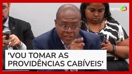 Silvio Almeida vê 'insinuação caluniosa' em pergunta de deputado sobre 'ligação com o CV'