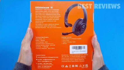 EKSA H1 Wireless Trucker Headset Review