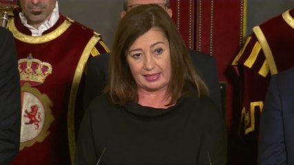 Armengol ve la Constitución como la mejor "cura contra la discordia"