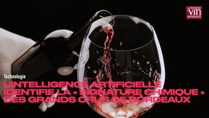 "La signature chimique" des grands crus identifiée grâce à l'intelligence artificielle