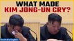 Kim Jong Un seemingly cries as he requests North Koreans to have more children | Oneindia News