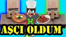 Böyle Yemek Yapılır !!! - Minecraft [ Restaurant Rush Minigame ]