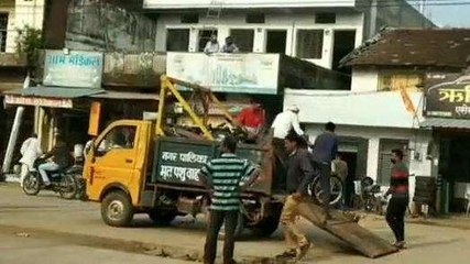 नर्मदापुरम: नगर पालिका ने हटाया अतिक्रमण, सड़क पर रखी सामग्रियां की जब्त