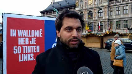 Georges-Louis Bouchez lance la pré-campagne du MR à Anvers