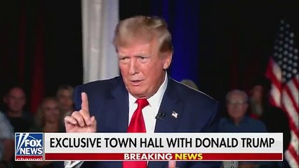 Donald Trump dijo que no será un dictador si es reelegido, “salvo por el primer día”