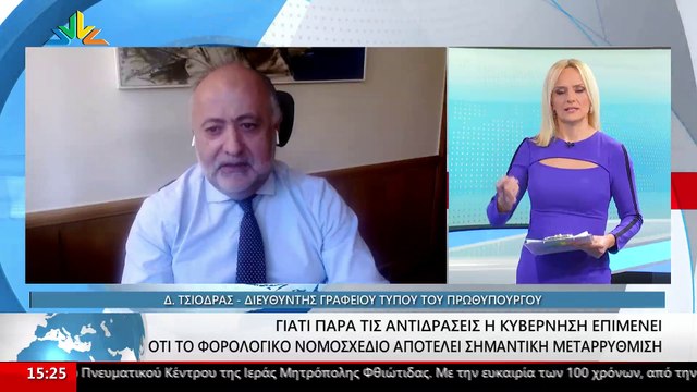 Ο Διευθυντής Γραφείου Τύπου του Πρωθυπουργού, Δημήτρης Τσιόδρας στο STAR -  video Dailymotion