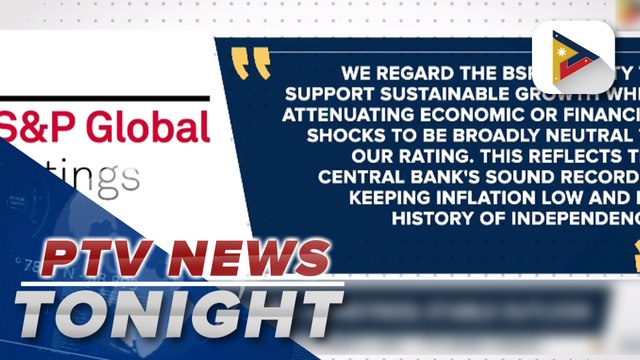 S&P affirms PH's BBB+, A-2 credit ratings, stable outlook